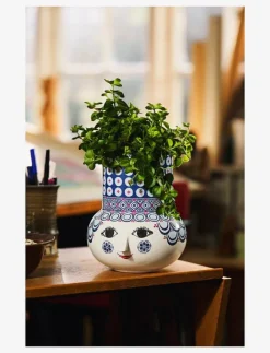 Olga Vas H20 cm blå - Vaser|Bjørn Wiinblad New