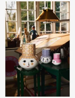 Bjørn Wiinblad Olga Vas H15 cm rosa - Vaser PINK Discount