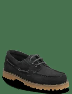 Ollie Boat Shoe - Nubuck/Hair - Seglarskor|Garment Project