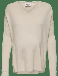 OLMAMALIA L/S V-NECK PULLOVER KNT NOOS - Stickat|Only Maternity Clearance