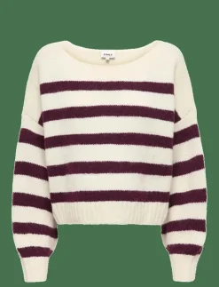 Only Maternity OLMAYA LIFE L/S BOATNECK PULL KNT - Stickat BIRCH Best