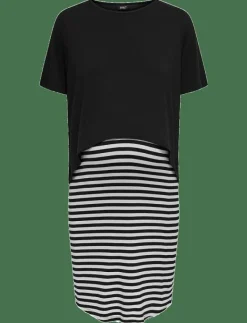OLMOLINE S/S O-NECK NURSI DRESS JRS NOOS - Korta klänningar|Only Maternity Best