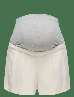 OLMSIESTA HW LINEN BL SHORTS PNT - Sweatshorts|Only Maternity Hot