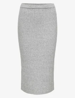 ONLJEANETT LIFE MIDI RIB SKIRT CC KNT - Midi kjolar|ONLY Clearance