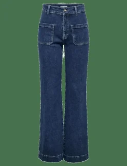 ONLJUICY HW WIDE POCKET DNM JEANS CRO - Vida byxor|ONLY Outlet