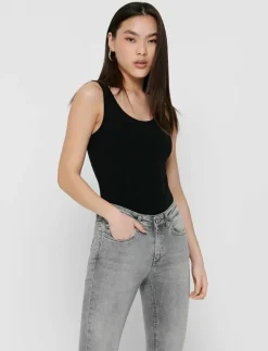 ONLLIVE LOVE S/L TANK TOP NOOS - Linnen|ONLY Sale