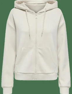 ONPLOUNGE LIFE HOOD FZ LS SWT NOOS - Huvtröjor|Only Play Sale