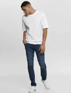 ONLY & SONS ONSLOOM BLUE JOG 8472 PIM DNM NOOS - Slim jeans BLUE DENIM