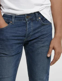 ONLY & SONS ONSLOOM BLUE JOG 8472 PIM DNM NOOS - Slim jeans BLUE DENIM