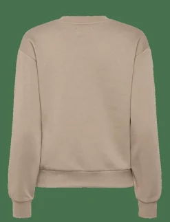 7 DAYS Active Organic Crewneck - Sweatshirts 853 ROASTED CASHEW