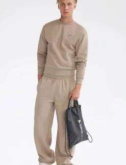 7 DAYS Active Organic Crewneck - Sweatshirts 853 ROASTED CASHEW