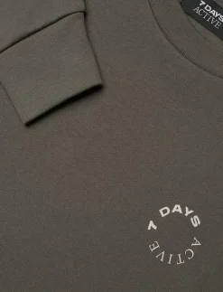 7 DAYS Active Organic Crewneck - Sweatshirts 036 BELUGA GREY Best