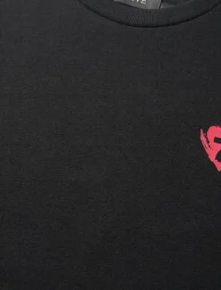 7 DAYS Active Organic Heavy Boxy Tee - T-Shirts 001 BLACK Clearance