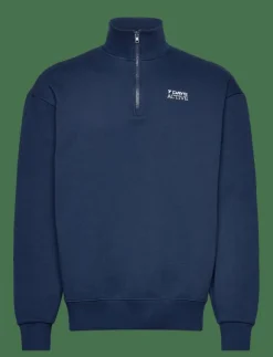 7 DAYS Active Organic Regular Half Zip - Sweatshirts 333 PAGEANT BLUE Sale