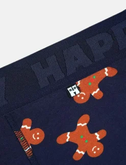 2-Pack Gingerbread Short Boxers Gift Set - Boxershorts|Happy Socks