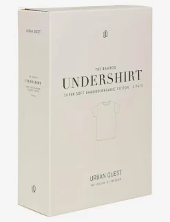 2-Pack Men Bamboo S/S Undershirt - Pyjamasöverdelar|URBAN QUEST Best