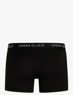 URBAN QUEST 5-Pack Men Bamboo Tights - Boxershorts 3XBLACK / 2XNAVY New