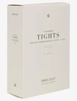 URBAN QUEST 5-Pack Men Bamboo Tights - Boxershorts 3XBLACK / 2XNAVY New