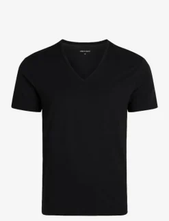 2-Pack Men Bamboo V-neck Undershirt - Pyjamasöverdelar|URBAN QUEST Clearance