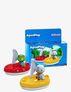 2-Pack Segelbåtar med Figurer - Badleksaker|Aquaplay New
