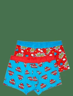2-Pack Super Dad Short Boxers Gift Set - Boxershorts|Happy Socks Hot