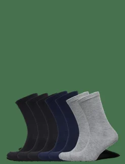 URBAN QUEST 7-Pack Women Bamboo Basic Socks - Sockor MULTI Sale