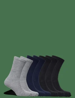 URBAN QUEST 7-Pack Women Bamboo Basic Socks - Sockor MULTI Sale