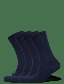 4-Pack Women Bamboo Basic Socks - Sockor|URBAN QUEST Best
