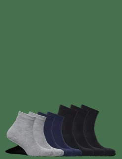 URBAN QUEST 7-Pack Women Bamboo Low Cut Socks - Strumpor MULTI New