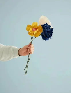 Studio About PAPER FLOWER - Torkade blommor OCHRE Outlet