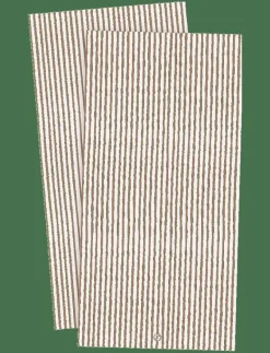 ERNST Paper napkin - Servetter CARAMEL/WHITE Best