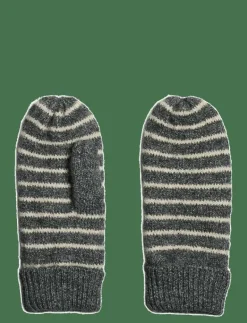 PCNORMA STRIPE MITTENS BC - Tumvantar|Pieces New