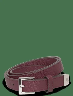 Pebbled Leather Skinny Belt - Skärp|Lauren Ralph Lauren Online