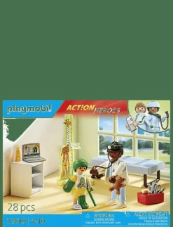 Pediatrician with teddy bear - Toys|PLAYMOBIL Outlet