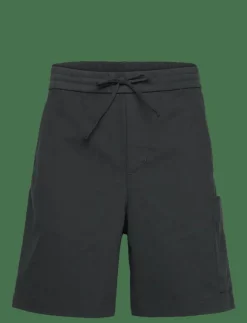 Rue de Tokyo PEDRO LIGHT TWILL - Shorts BLACK