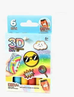 Robetoy PEN 3D STICKER DIY 6pcs - Pysselset 1016 Outlet