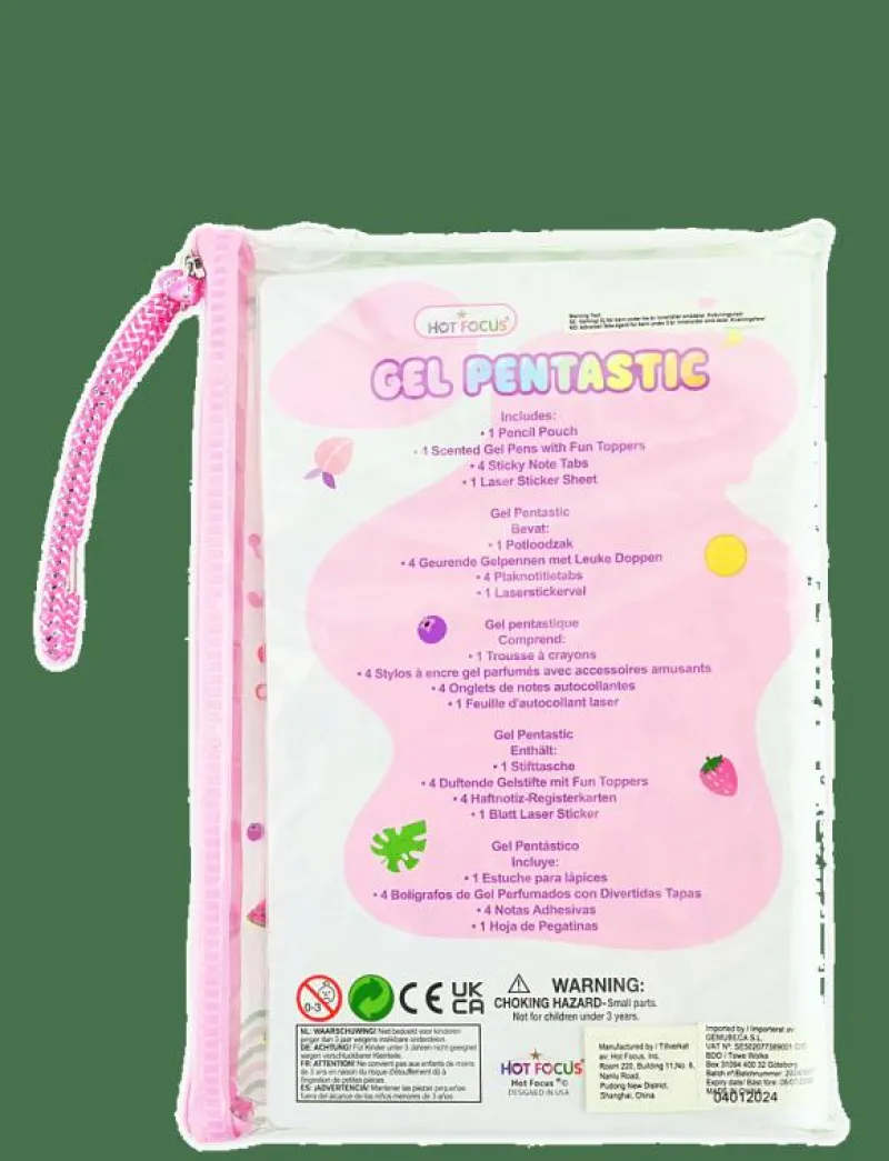 PEN GEL PENTASTIC FRUITS - Färgpennor|Robetoy Outlet