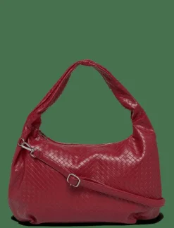 Noella Peony Hobo Bag - Handväskor DARK RED New