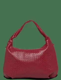 Noella Peony Hobo Bag - Handväskor DARK RED New