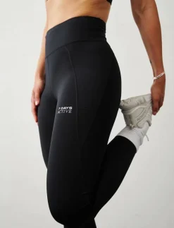 7 DAYS Active Performance Tights - Träningstights 001 BLACK
