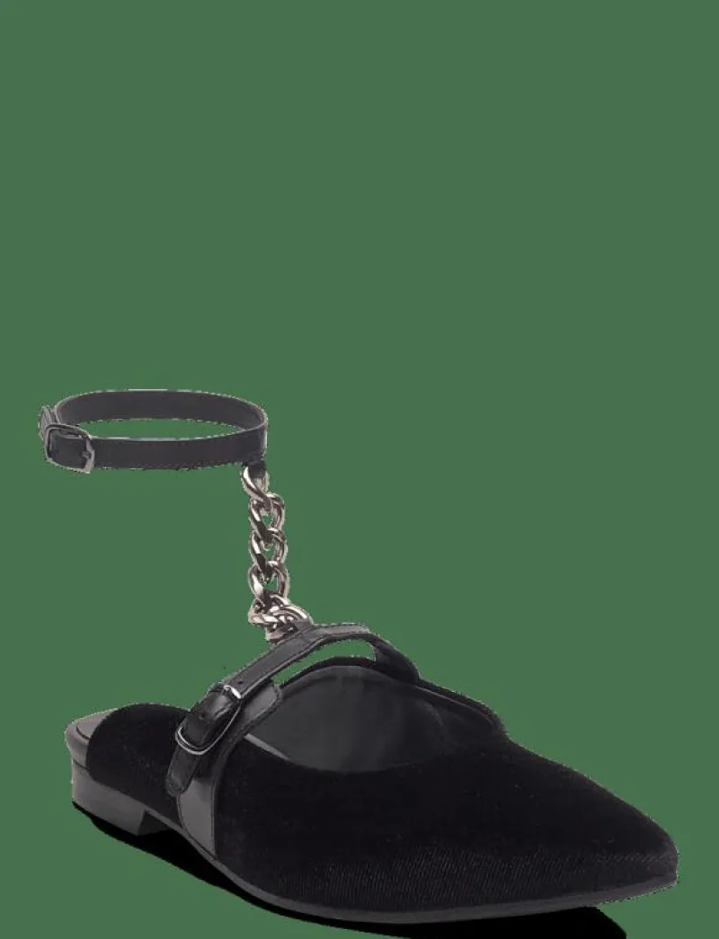 Munthe PERMA - Platta mules BLACK Sale