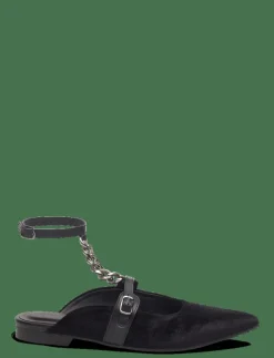 Munthe PERMA - Platta mules BLACK Sale