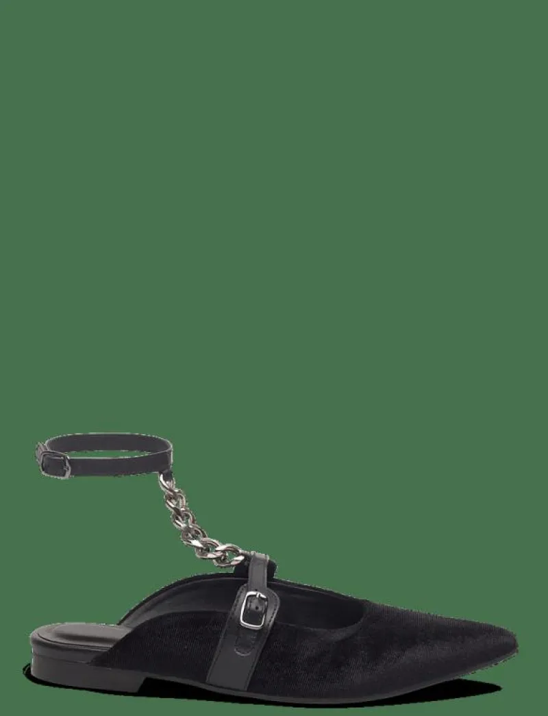 Munthe PERMA - Platta mules BLACK Sale