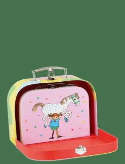 Barbo Toys Pippi - 2pcs Suitcases Set - Tygpåsar och små väskor MULTIPLE COLOR Clearance