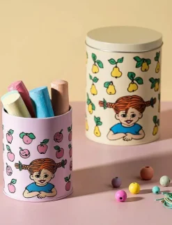 Pippi plåtburkar Frukter set om 2 st - Förvaringsburkar|Muurla