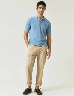 Pique Polo Shirt - Kortärmade pikéer|Lexington Clothing Hot