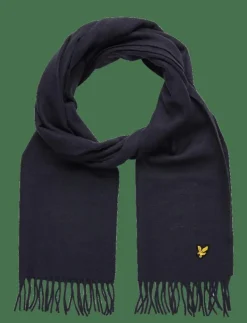 Plain Lambswool Scarf - Halsdukar|Lyle & Scott Sale