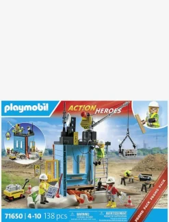 Action Heroes PROMO Construction Site - 71650 - City Action|PLAYMOBIL Hot