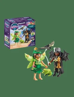 Adventures of Ayuma Forest Fairy & Bat Fairy with Soul Animals - 71350 - Adventures of Ayuma|PLAYMOBIL New