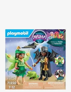 Adventures of Ayuma Forest Fairy & Bat Fairy with Soul Animals - 71350 - Adventures of Ayuma|PLAYMOBIL New